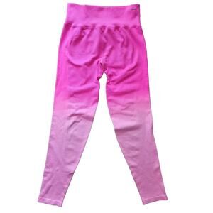 VS Pink Ultimate High Waist Seamless Tight Small Hot pink Ombre Dip